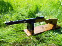 Soviet WW2 PPSh-41 wood toy