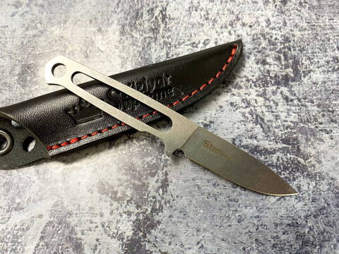 Скелетный туристический нож Sturm  MINI NIOLOX STONEWASH