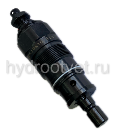Фото DBDS10K1X/200V - Предохранительный клапан прямого управления Ду10, давление регулировки до 200 бар, тип монтажа - встраиваемый, элемент регулировки S = винт