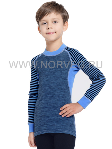 Термобелье для мальчика Norveg Climate Control Blue рубашка