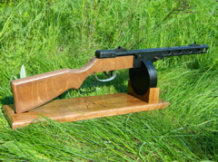 Soviet WW2 PPSh-41 wood toy