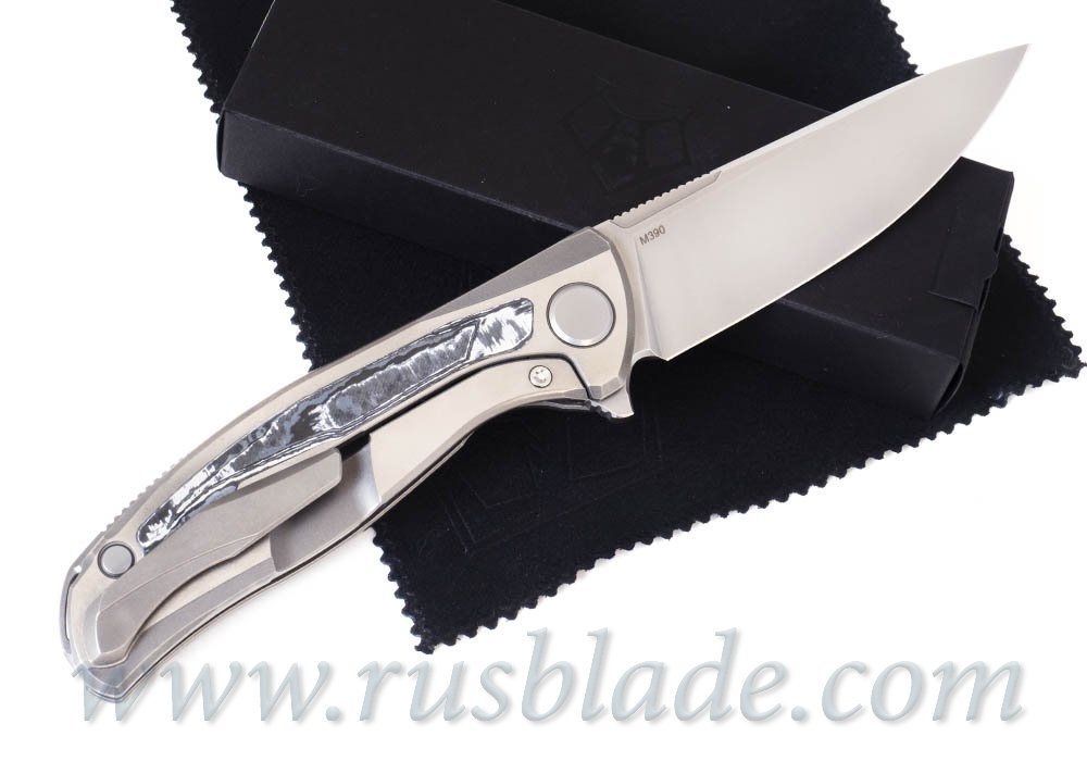 Shirogorov F95NL 3M M390 CF White Storm mrbs - фотография 