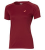 Футболка для бега Asics Stripe SS Top женская красная - 3