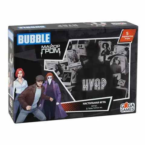 Настольная игра «Нуар: Майор Гром» (с промокартами)