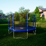 Батут DFC Trampoline Fitness с сеткой 12ft фото №6