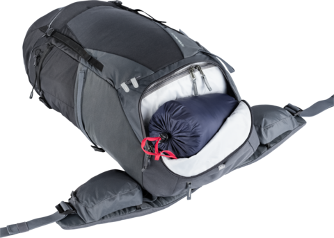 Картинка рюкзак туристический Deuter Futura Pro 40 black-graphite - 5