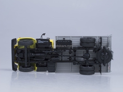 GAZ-33073 Taxi board truck engine ZMZ-513 yellow 1:43 AutoHistory