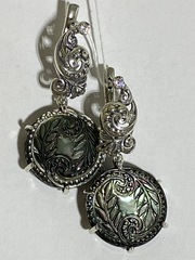 Айседора (серьги из серебра)