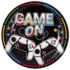 Тарелки, GAME ON, 23 см, 6 шт.