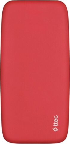 Внешний аккумулятор TTEC ChargeUp Pro 20.000mAh PD 20W Powerbank, красный