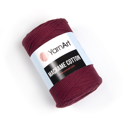 Пряжа YarnArt Macrame Cotton, Бордовый