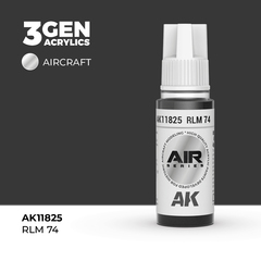 Акриловая краска AK Interactive RLM 74 3GEN AIR, 18мл