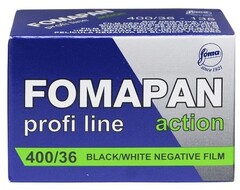 Foma PAN 400 Action 135, 36 кадров