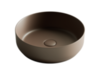 Ceramica Nova Element CN6022MDB Умывальник чаша накладная круглая, 39x39, цвет: коричневый