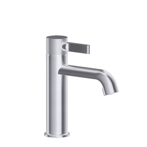 Gessi Inciso 58002#149 Смеситель для раковины на 1 отверстие без донного клапана Цвет: finox