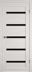 Дверь Atum Al 7 / Bianco / Black Gloss SM / Владимирские двери