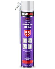 Пена полиуретановая монтажная бытовая Donewell MAXXIMA 55 всесезонная