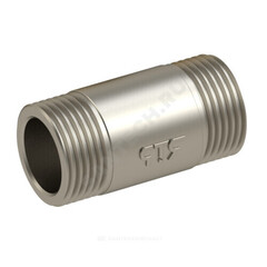 Удлинитель латунь никель Ду 15 (1/2") L=40мм НР RTP (РосТурПласт) 33655