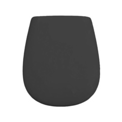 ArtCeram Atelier AZA001 17 71 Сиденье для унитаза с микролифтом, цвет: чёрный фото