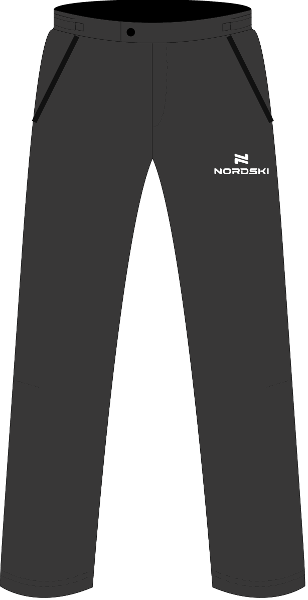Nordski ветрозащитные брюки женские grey - 5
