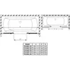 Radaway 10004140-54-01 Idea Black PN DWD 140  черный