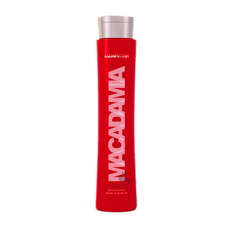Happy Hair Кератин Сильный Macadamia Gloss для выпрямления кудрявых волос