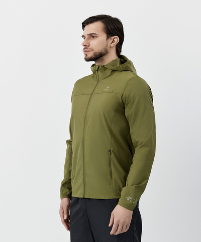 Мужская беговая ветровка Nordski Rain olive