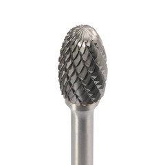 Бор-фреза твердосплавная E(TRE) 6,0x10x37x3мм HM H-Tools 116243HT