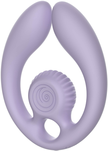 Парный вибромассажер SVibe Snail GIZI Duo, лиловый