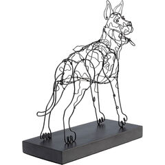 Объект декоративный Wire Attack Dog «Атакующий пёс из проволоки» 36 см