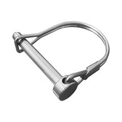 Штифт стопорный фрез, колес, шнеков UNITED PARTS (d6мм, длина 51мм) для культиватора, снегоотбрасывателя, мотобура (универсальный) (90-1419)