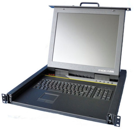 Консоль KVM Procase E1708