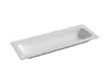 Ceramica Nova CN7016MWwx CN7016MWwx Раковина накладная Грация (Grace) без отв под смеситель 1210*457*137мм, белый матовый