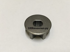 Звездочка на 6 зацепов для электропилы D-30, d=8/10, Н-10 mm