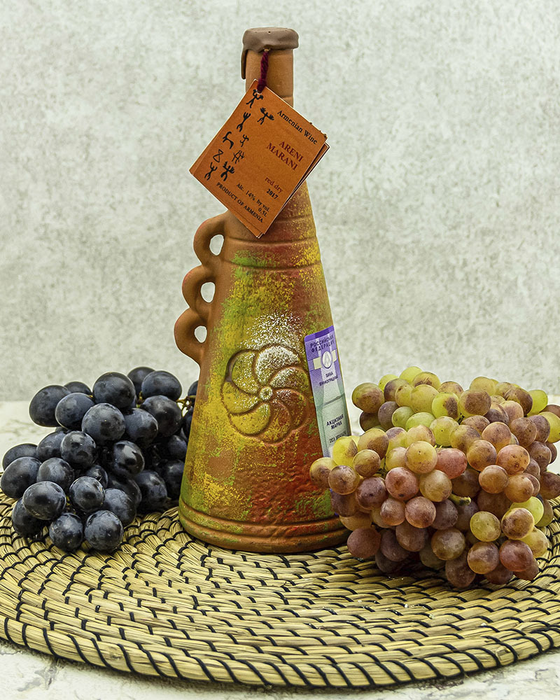 Вино Maran Winery Арени Марани Красное Сухое в Кувшине 2017 г.у. 14% 0,5 л
