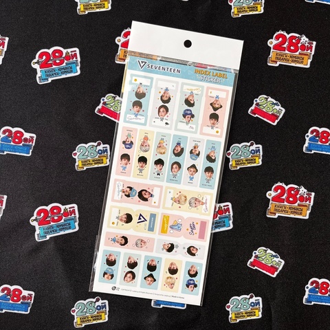 Index Label Sticker 