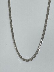 Якорь прямоугольный 0,4 (серебряная цепочка)