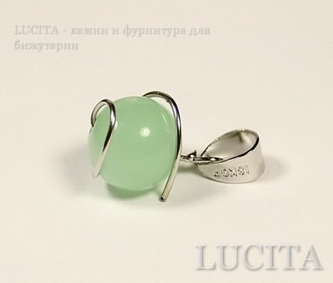 Штифт с петелькой  (цвет - платина) 60х0,6 мм ()