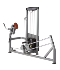 BRONZE GYM D-016A Разгибание ног стоя (КОРИЧНЕВЫЙ)