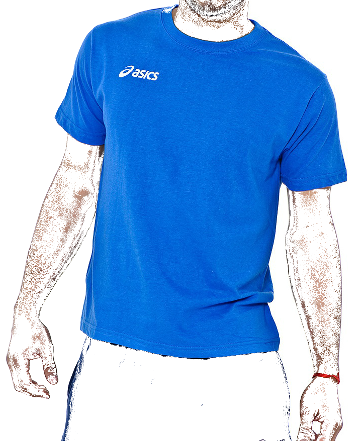 Футболка Asics Promozionali Blue