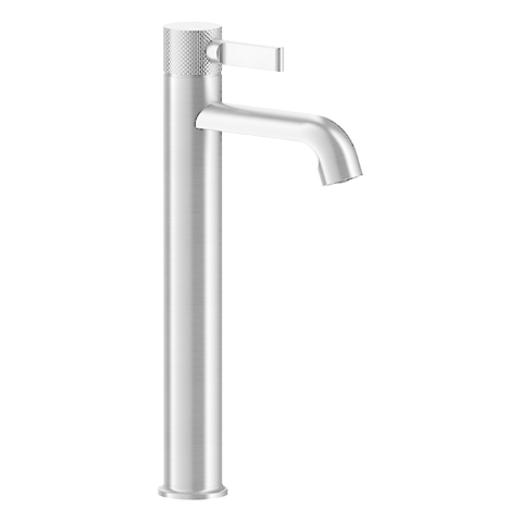 Gessi Inciso 58003#031 Смеситель для раковины на 1 отверстие, высокий h=337мм, с донным клапаном Цвет: хром