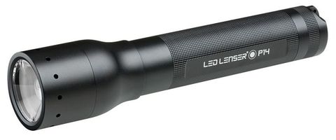 Фонарь ручной Led Lenser P14, чёрный, светодиодный, AAx4 (500901)