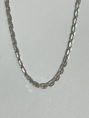 Якорь прямоугольный 0,4 (серебряная цепочка)