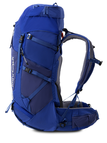 Картинка рюкзак туристический Kanrock Eclipse 70+10 Rich Blue - 4