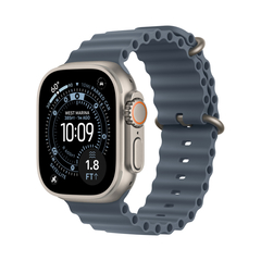Умные часы Apple Watch Ultra 3, 49 мм, Natural Titanium Anchor Blue Ocean Band