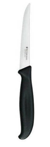 Нож для стейка - волнистое лезвие Black Victorinox (5.1233.M)