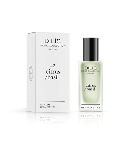 Dilis Collection MONO Духи  #2 CITRUS - BASIL  25мл