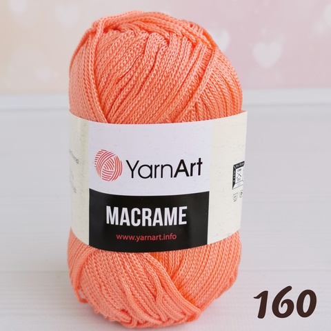 YARNART MACRAME 160, Персик