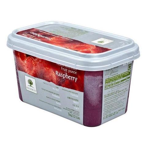 ПЮРЕ свежемороженое малина 10% сахара 1 кг, RAVIFRUIT, ФРАНЦИЯ