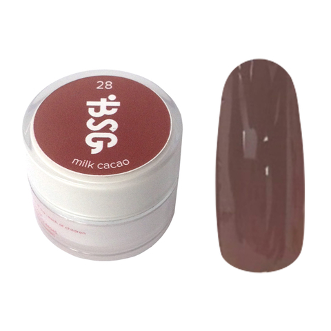 Цветной биогель Bio Stretch Gel Milk Cacao №28 купить за 850&nbsp;руб